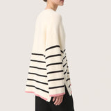 Musling V-Neck Pullover