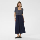 Simone Navy Stripe Dress