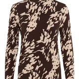 Hanadi Printed Rollneck Top