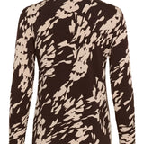 Hanadi Printed Rollneck Top