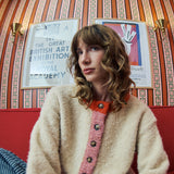 Cyclamen Cardigan