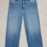 Tia Wide Leg Crop Jean