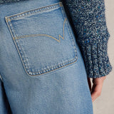 Tia Wide Leg Crop Jean