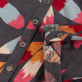 Annie Jersey Shirt - Grey Prnt