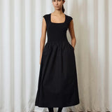 Simone Phoebe Dress - Black
