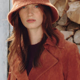 ASAMI Rib-Knit Bucket Hat