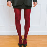 Burgundy Tights