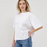 Boxy Tee - White