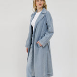 Caitlin Trench - Light Blue denim