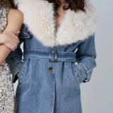 Felicity Denim Trench