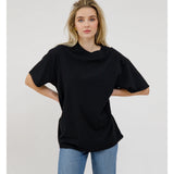 Oversized Boxy Tee - Black