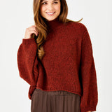 Fabian Sweater - Rust