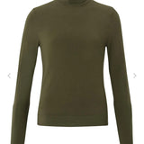 Buttoned Cuff Turtleneck - LAST ONE (Size XS)