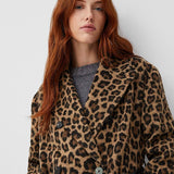 Leony Mafalda Leopard Coat