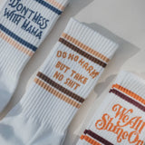 Do No Harm, Take No Shit Socks