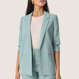 Shirley Blazer - Silver Blue