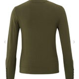 Buttoned Cuff Turtleneck - LAST ONE (Size XS)