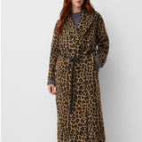 Leony Mafalda Leopard Coat