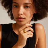 Daisy recycled ring