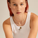 Taurus Zodiac Coin Necklace