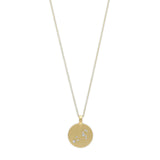 Leo Zodiac Coin Necklace