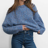 Jasper Slouchy Speckled Crew