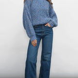 Jasper Slouchy Speckled Crew
