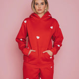 All Over Heart Hoodie