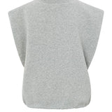 Jersey v-neck vest