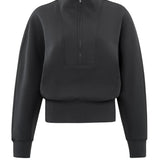 Sweatshirt w/half zip