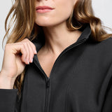 Sweatshirt w/half zip