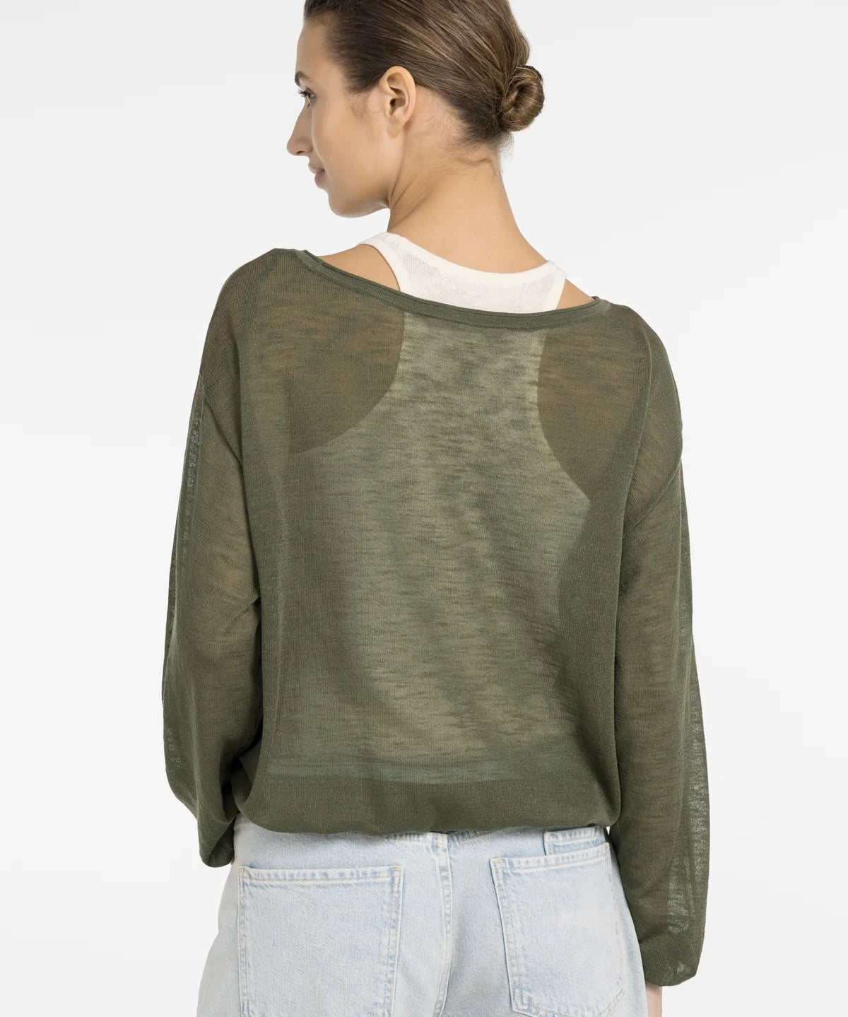 Twinset sweater w/matching singlet