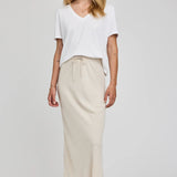 Cassia Linen Skirt