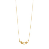 WRENLEY recycled necklace gold-plated