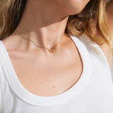 WRENLEY recycled necklace gold-plated