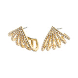PRISCILLA recycled earrings gold-plated