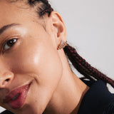PRISCILLA recycled earrings gold-plated