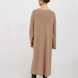Matilda Ribbed Cardi - Fawn