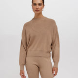 Olivia Knit Sweater - Fawn