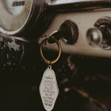Don't Look Back Keychain