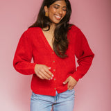 Heart Button Cardigan