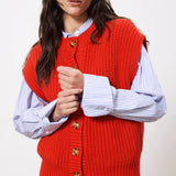 CARMELE Knit Vest