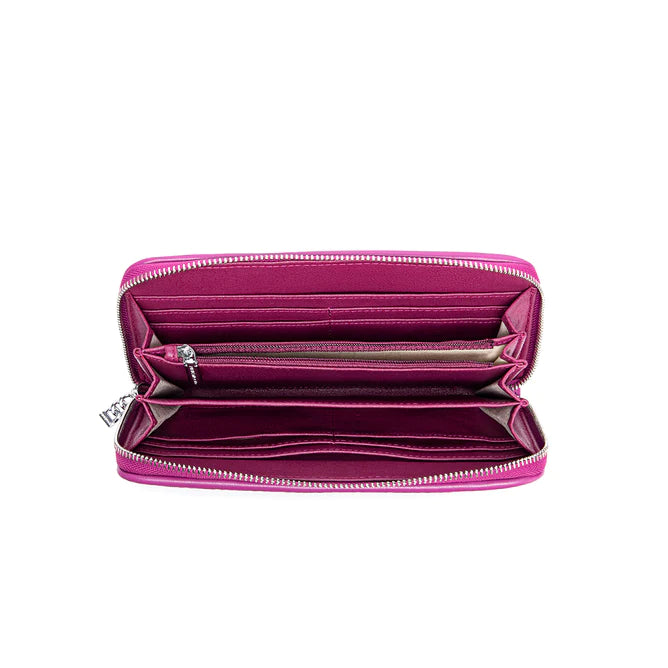 Sandy Pleated Wallet