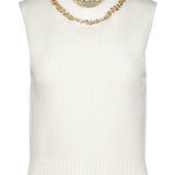 Savoy Knit Tank - Ivory