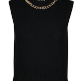 Savoy Knit Tank - Black