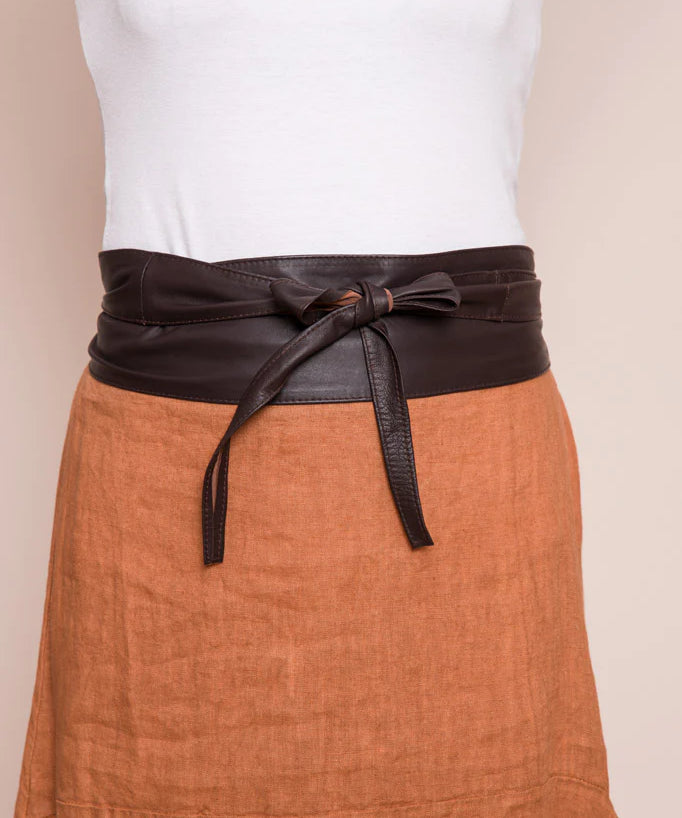 Leather Wrap Belt