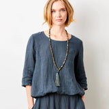 Sonita Bubble Hem Top