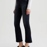 Farrah Boot Cut Crop - Glitch