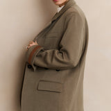 Woven Oversized Blazer