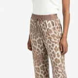 Leopard print trouser